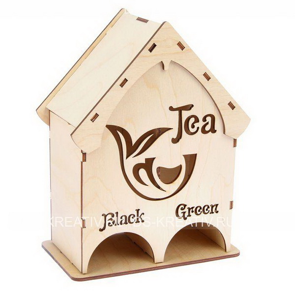 Чайный домик `Черный и Зеленый чай`