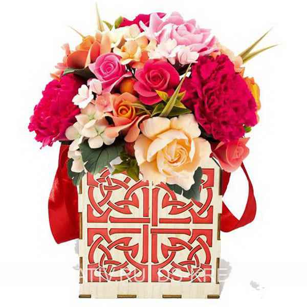 Ящик для цветов `Орнамент`
