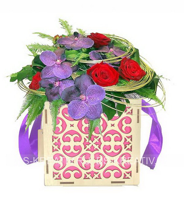 Ящик для цветов `Цикламен`