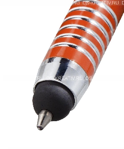 Ручка шариковая Finger со стилусом красная, фото №5