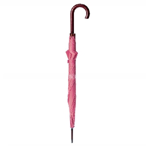 Зонт-трость  розовый, фото №4