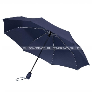 Зонт складной Unit Comfort темно-синий, фото №2