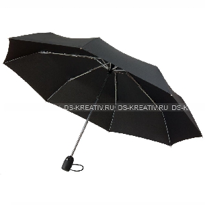 Зонт складной Unit Comfort черный, фото №2