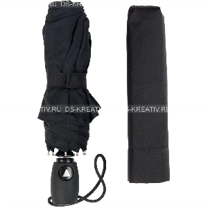 Зонт складной Unit Comfort черный, фото №3