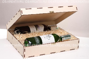 Коробка для вина под две бутылки