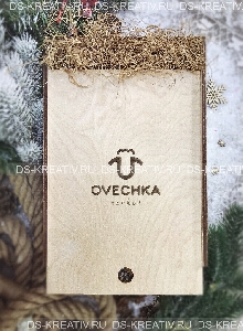 Деревянная подарочная коробка для сыра, фото №3