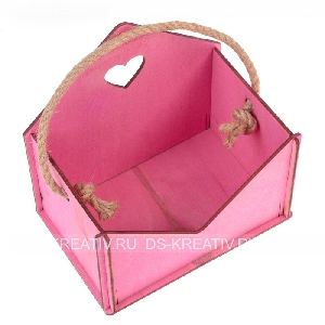 Ящик для цветов Конверт Розовый, фото №2