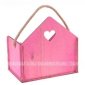 Ящик для цветов Конверт Розовый, фото №3