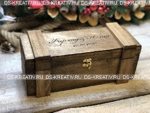 Коробка для подарка с откидной крышкой, фото №3