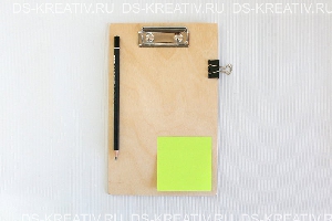 Деревянный планшет для записи официантов арт.008