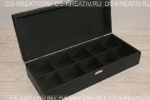 Коробка для чая BLACK 004